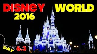 WALT DISNEY WORLD TRIP VLOG - XMAS 2016 - DAY 6.3 - MAGIC KINGDOM A FROZEN HOLIDAY WISH