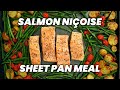 Salmon Niçoise Sheet Pan Meal