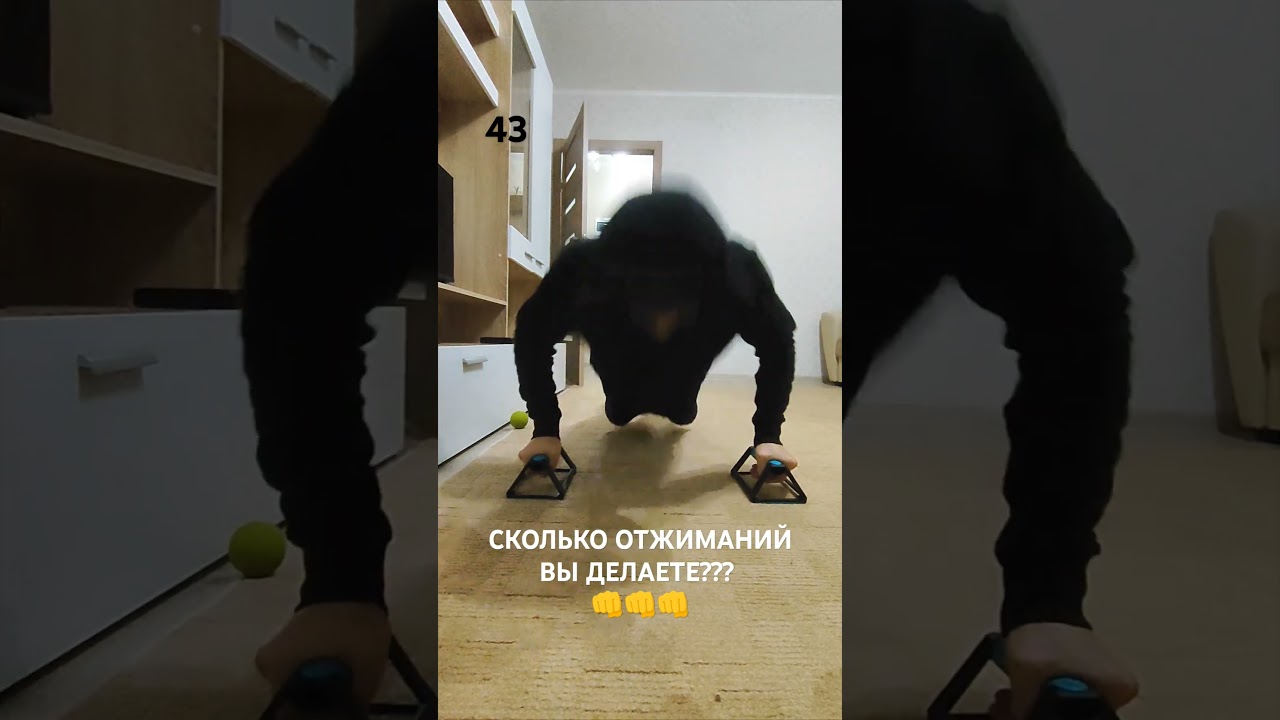 ЦЕЛЬ - 100 ОТЖИМАНИЙ ЗА ОДИН ПОДХОД - ДЕНЬ 37 (43)