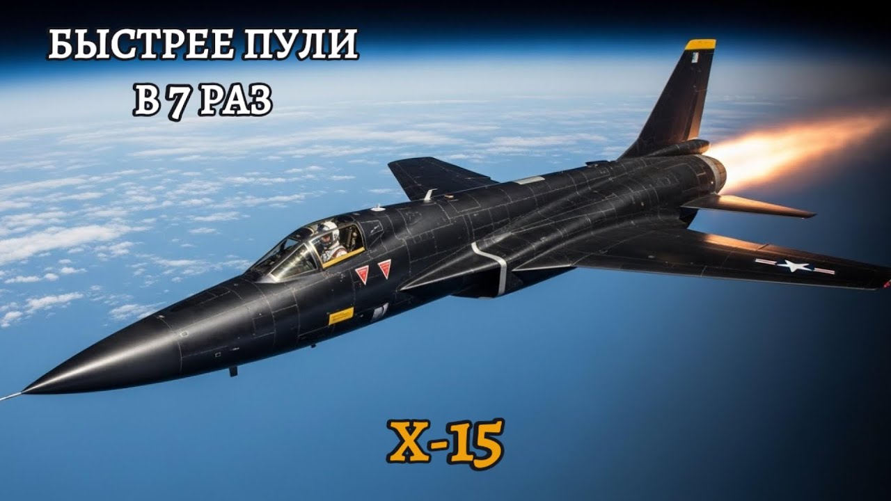 7000 км/ч в 1967 Году: Самолёт Расплавился, Но Рекорд Не Побит До Сих Пор. Безумная Инженерия X-15