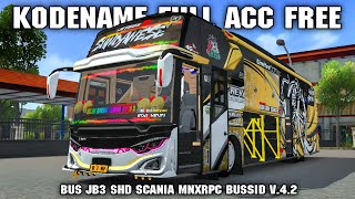 MODUL STROBO   FULL ACC MBOIS BUS JB3 SHD SCANIA MNXRPC || BUSSID V.4.2