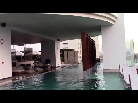 Millennium Hilton Bangkok Hotel, Thailand -  Pool Area "The Beach"