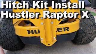 Install a Hitch Kit on Hustler Raptor X