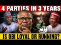 Is Peter Obi Loyal Or A Political Wanderer? From PDP To Labour To ADC To NDC