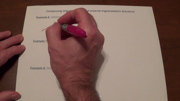 Evaluating compositions of trigonometric and inverse trigonometric functions