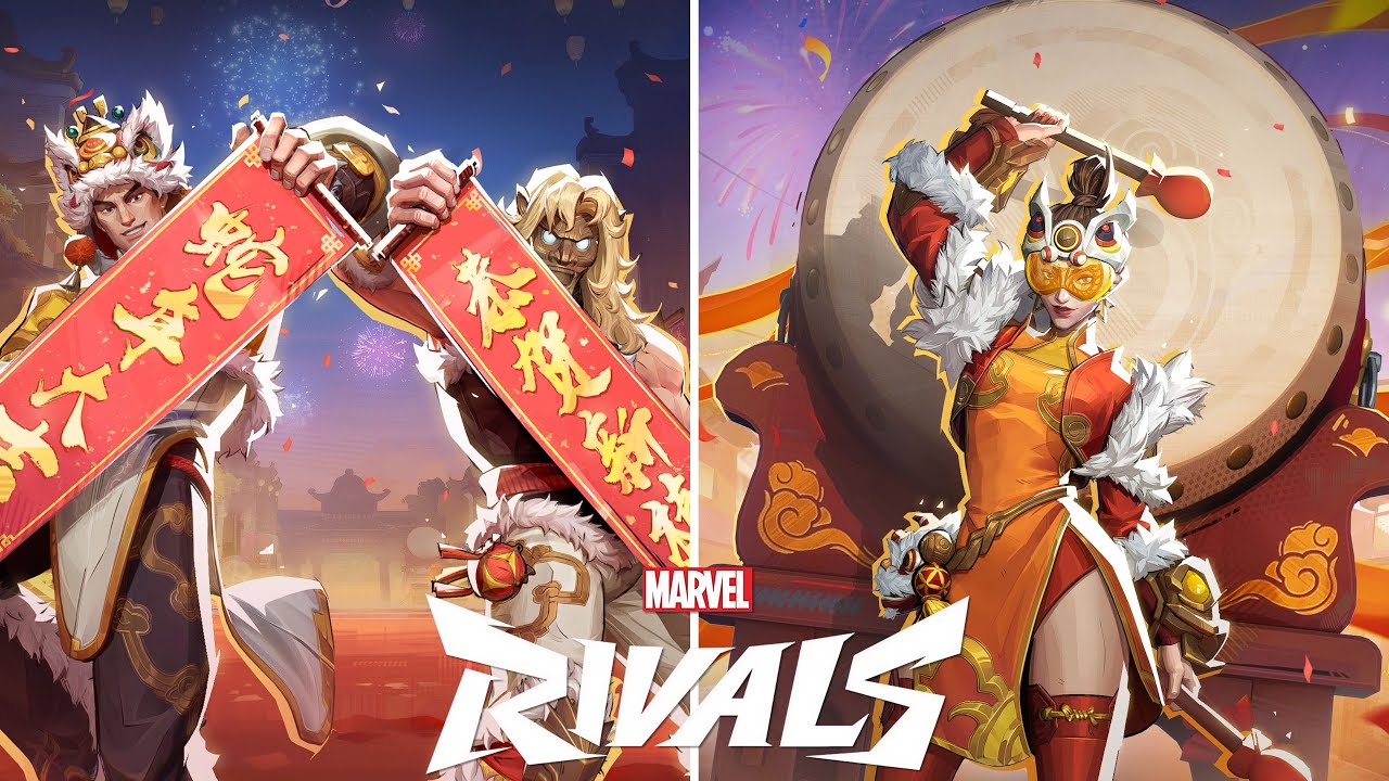 Marvel Rivals - New Spring Festival Skins and MVP Animations - YouTube