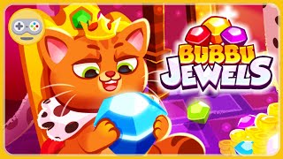 Котик Бубу Король и его сокровища. Игра Bubbu Jewels