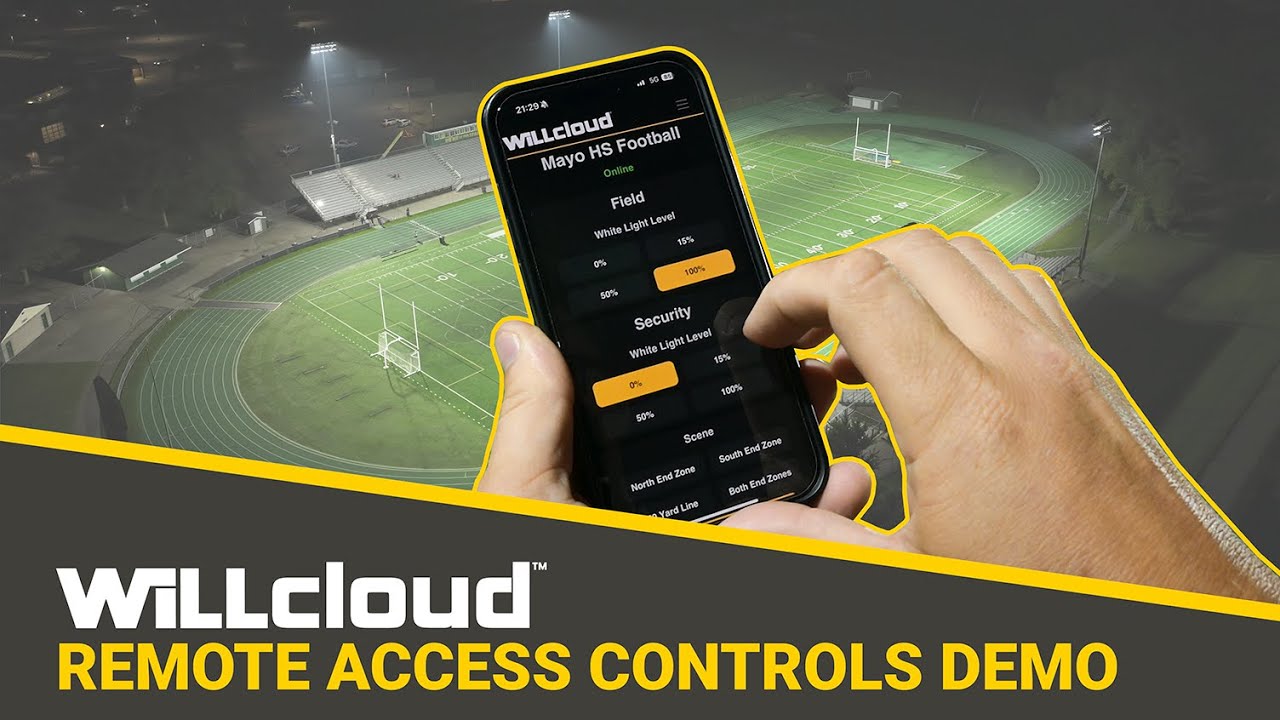 willcloud-gfx-wireless-controls-demo-mayo-high-school-football-field