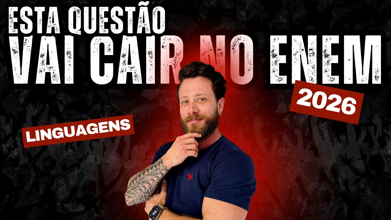 Questão de Intertextualidade que IRÁ CAIR NO ENEM 2026! GARANTA SEU ACERTO na prova de LINGUAGENS!