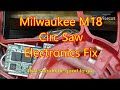 How to Fix Milwaukee 6 -1/2&quot;  Circular Saw - Model 2630-20 Electronics Fix