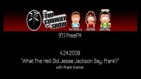Tim Conway Jr - What The Hell Did Jesse Jackson Say, Frank? [4.24.2008]