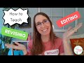 Understanding Revising and Editing