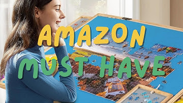 Puzzle & Relax! 🧩 Becko Foldable Jigsaw Puzzle Table with Storage & 5 Tilt Angles