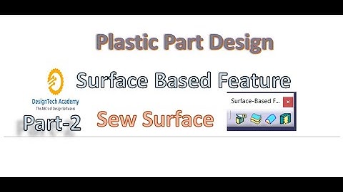 Sew surface:- Surface Based Feature-2  in catia v5 Tutorial