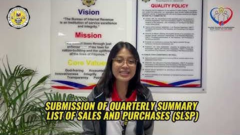 Summary List of Sales and Purchases | SLSP