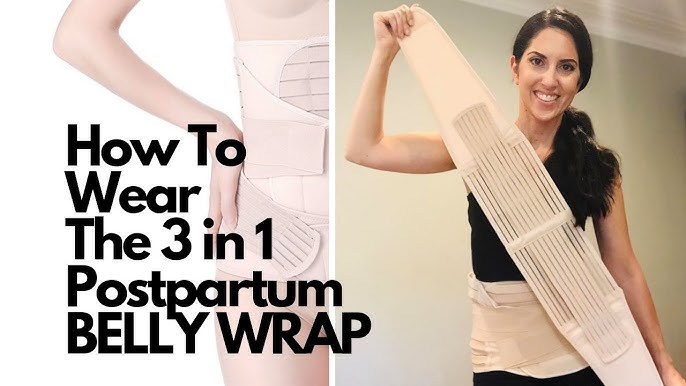 Importikaah Postpartum Belt for Belly Support with Wrap Waist at