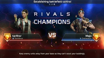 C&C: Rivals - terRror vs. Mojo a.k.a. dont charge missile if you go double harvester