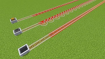 Best way to build a Fastest Railroad in Minecraft