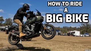 Learn to Ride a big Adventure Bike off road! 1 on 1 Lesson!