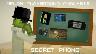 secret phone melon playground 23.0 first analysis