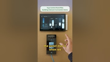 CCP-TY10:  10.1 inch Tuya Central Control Panel Max Building Intercom Connection Demo  ---NOVA