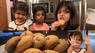 CHOCOLATE CHIP COOKIES MADE BY KIDOS