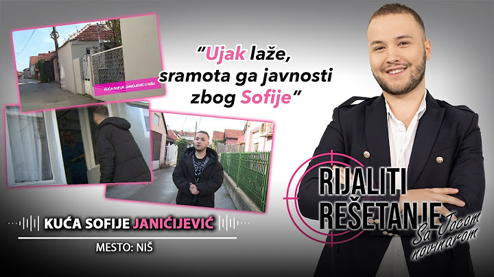 RIJALITI REŠETANJE! Ovo je kuća Sofije Janićijević u Nišu: Ujak se pravi lud - skandal!