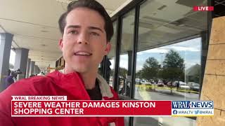Possible tornado damages Kinston shopping center Guide