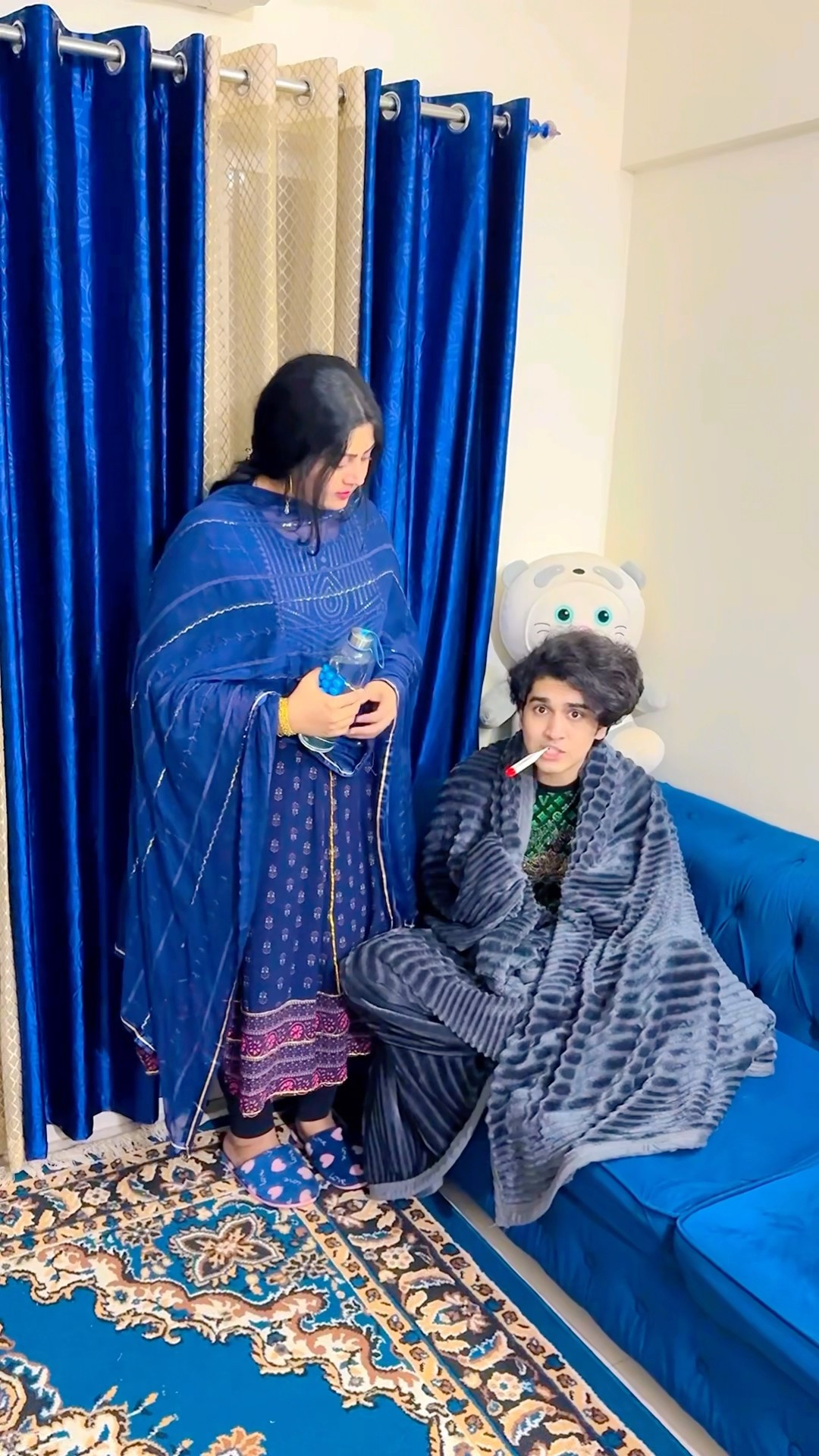 Bukhar Huwa?? #zidaanshahidaly #comedy #shorts