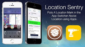 Location Sentry: Puts A Location Mark in the App Switcher Above Location using Apps
