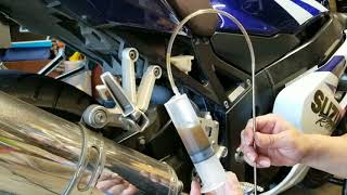How to Change Your Motorcycle Rear Brake Fluid