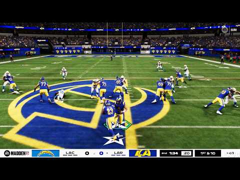 Madden NFL 27 - Los Angeles Chargers vs Los Angeles Rams - Gameplay (PS5 UHD) [4K60FPS]