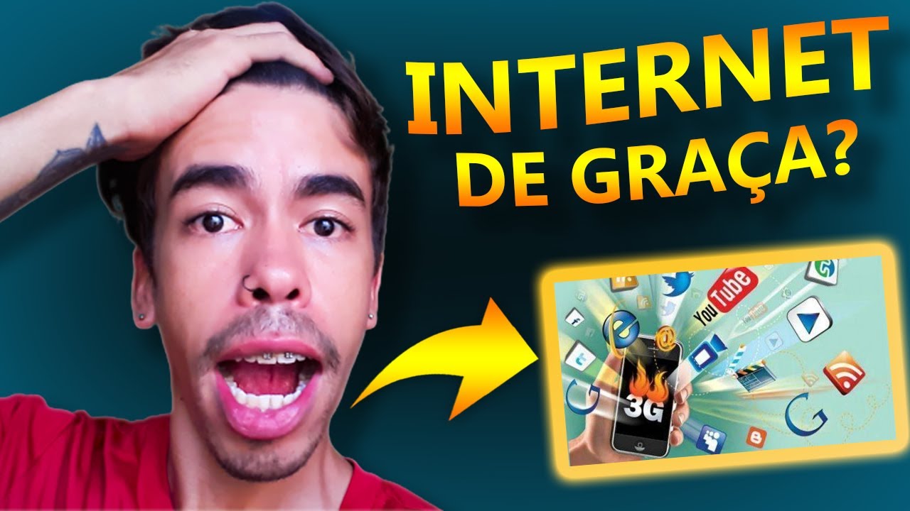 Como Colocar INTERNET No Celular De GRA A YouTube