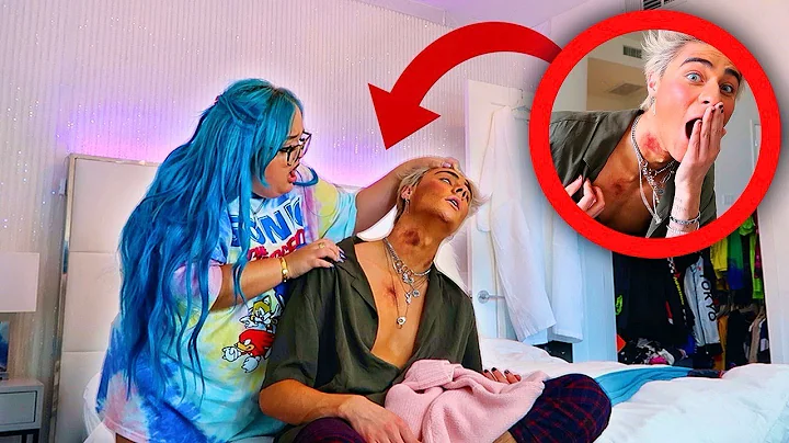 HICKEY PRANK On Girlfriend! **SHE FREAKED OUT**
