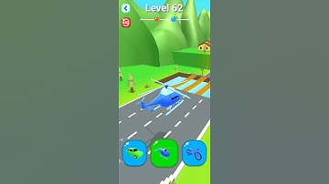 shape shifting game all levels gameplay walkthrough android iOS #short #funny #gaming