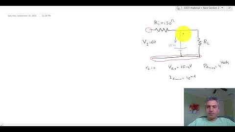 Example on Zener Diode Regulator Circuit