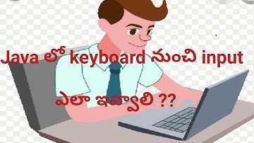 Java Scanner Class in Telugu || How to read input from keyboard .