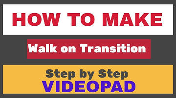 transition with videopad.
