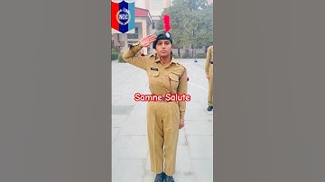 There is a need to salute in front || Ncc SW Cadet 🇮🇳🫡 #ncc #trending #shorts #shortvideo #army #...