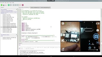 XIAO BLE Sense (nRF52840)/CircuitPython generate QR Code and display on SSD1306 I2C OLED