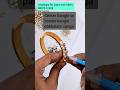 Making of 2 cut flat bangles/easy tutorial #viralvideo #shortsfeed #ytviral #ytshorts ##trending