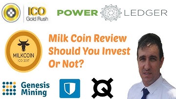 Milk Coin ICO Review ICO Gold Rush Genesis Mining Power Ledger Quantstamp Privatix