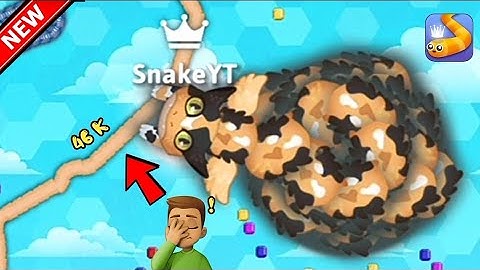 46000+ Scored Giant Snake Died Like Noon! Epic Snake.io Gameplay