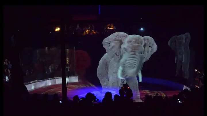 Optoma impresses audiences with a holographic circus experience