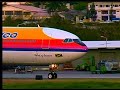 Air Jamaica Airbus A340-300 pushes back taxi and departs Montego Bay Sangster International Airport