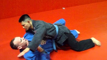 Roll Under Sweep from Half Guard