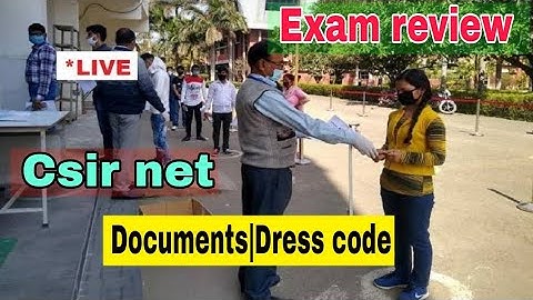 csir net exam review|csir net self declaration|How to fill self declaration|csir net document #csir