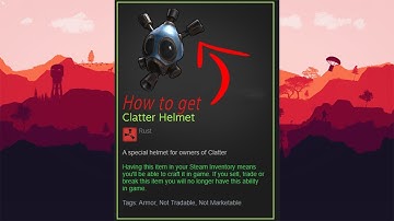 How to get the clatter helmet in RUST! | 2024