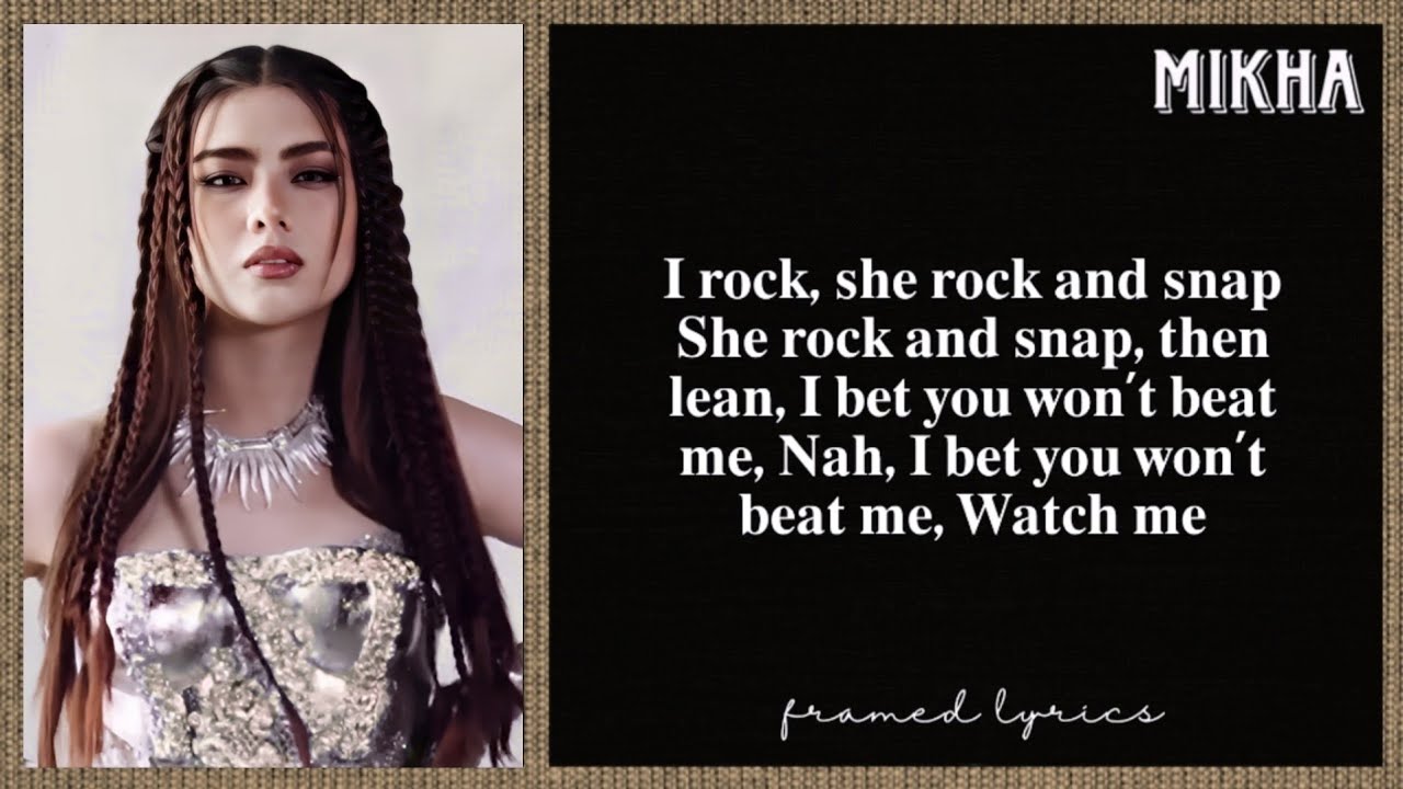 BINI - Shagidi Lyrics (Framed)