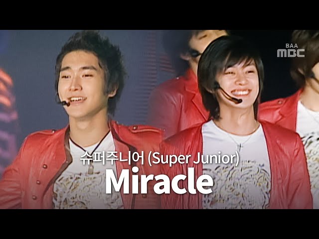 가요대전 스페셜🎉 슈퍼주니어 (Super Junior) - 미라클 (Miracle) class=